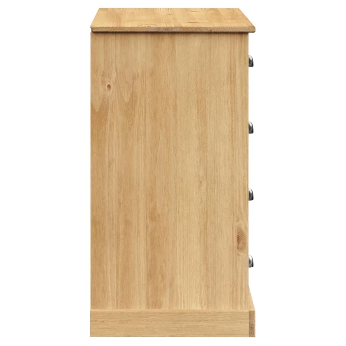 vidaXL Μπουφές με Συρτάρια VIGO 113 x 40 x 75 εκ. Μασίφ Ξύλο Πεύκο