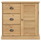 vidaXL Μπουφές με Συρτάρια VIGO 78 x 40 x 75 εκ. από Μασίφ Ξύλο Πεύκου