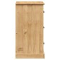 vidaXL Μπουφές με Συρτάρια VIGO 78 x 40 x 75 εκ. από Μασίφ Ξύλο Πεύκου