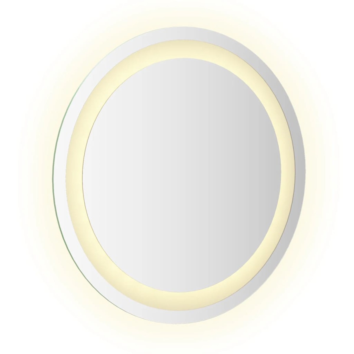 vidaXL Καθρέφτης Μπάνιου LED Στρογγυλός 40 εκ.