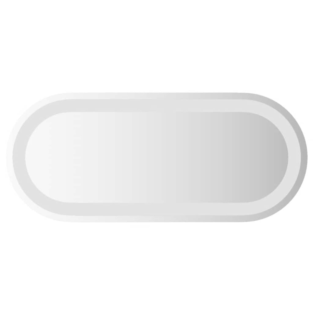 vidaXL Καθρέφτης Μπάνιου με LED Οβάλ 60x25 εκ.