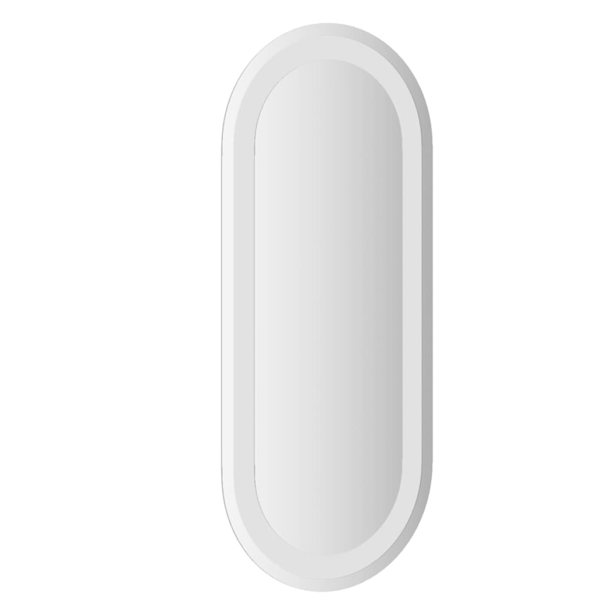 vidaXL Καθρέφτης Μπάνιου με LED Οβάλ 60x25 εκ.