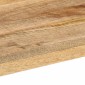 vidaXL Τραπέζι Κονσόλα 110x35x76 εκ. από Μασίφ Ακατέργαστο Ξύλο Μάνγκο