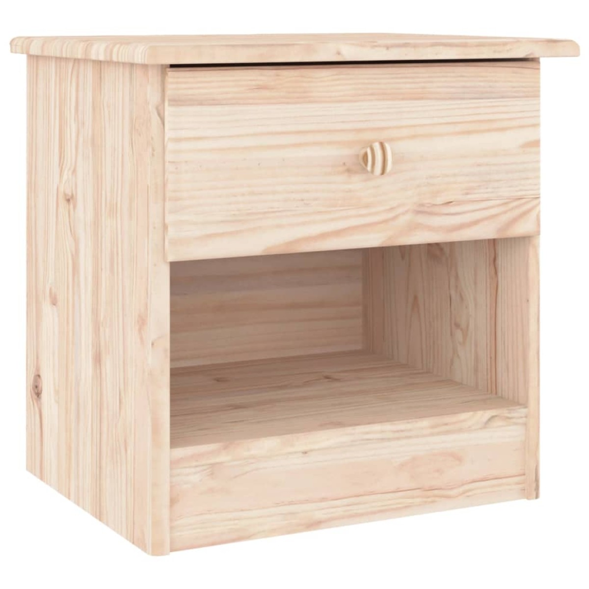 vidaXL Κομοδίνο ALTA 43 x 35 x 40,5 εκ. από Μασίφ Ξύλο Πεύκου