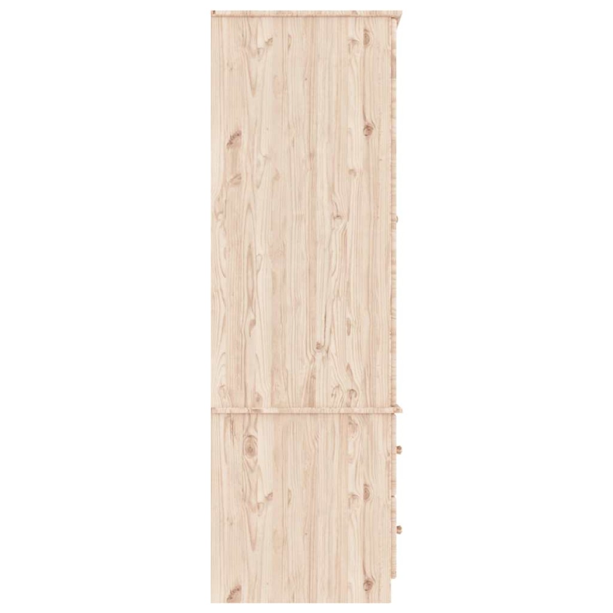 vidaXL Ντουλάπα ALTA 90 x 55 x 170 εκ. από Μασίφ Ξύλο Πεύκου