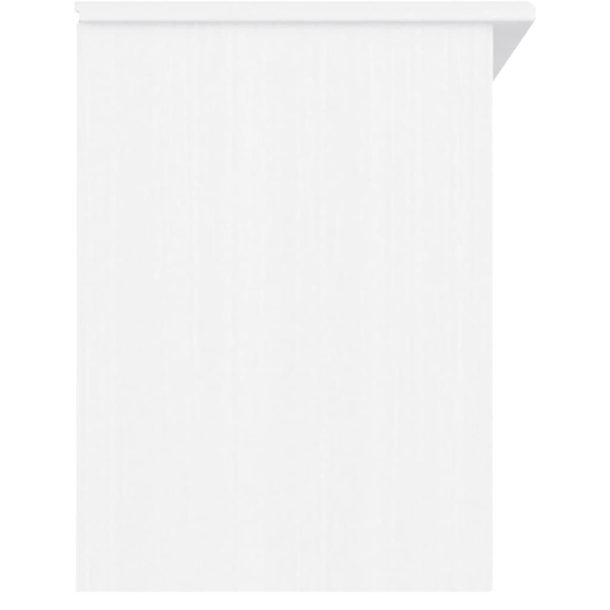vidaXL Παπουτσοθήκη ALTA Λευκή 100 x 35 x 45 εκ. από Μασίφ Ξύλο Πεύκου