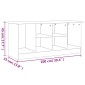 vidaXL Παπουτσοθήκη ALTA Λευκή 100 x 35 x 45 εκ. από Μασίφ Ξύλο Πεύκου