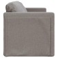 vidaXL Καναπές-Κρεβάτι Δαπέδου 2 σε 1 Taupe 112x174x55 εκ. Ύφασμα