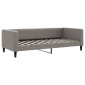 vidaXL Καναπές Κρεβάτι Taupe 90 x 200 εκ. Υφασμάτινος