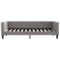 vidaXL Καναπές Κρεβάτι Taupe 90 x 200 εκ. Υφασμάτινος