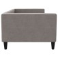 vidaXL Καναπές Κρεβάτι Taupe 90 x 200 εκ. Υφασμάτινος