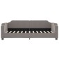 vidaXL Καναπές Κρεβάτι Taupe 80 x 200 εκ. Υφασμάτινος