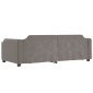 vidaXL Καναπές Κρεβάτι Taupe 80 x 200 εκ. Υφασμάτινος