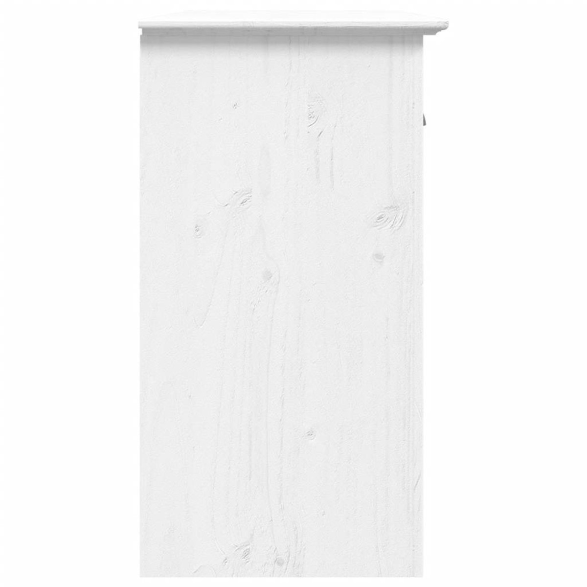 vidaXL Μπουφές BODO Λευκός 115 x 43 x 79,5 εκ. από Μασίφ Ξύλο Πεύκου