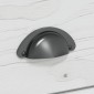 vidaXL Τραπέζι Κονσόλα BODO Καφέ 90 x 34,5 x 73 εκ. Μασίφ Ξύλο Πεύκου