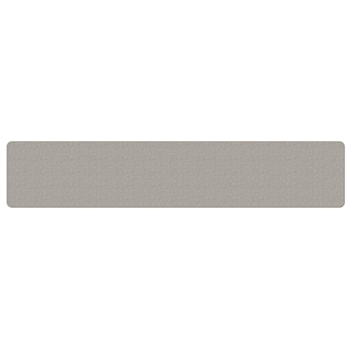 vidaXL Χαλί Διάδρομος Εμφάνιση Σιζάλ Taupe 50x250 εκ.
