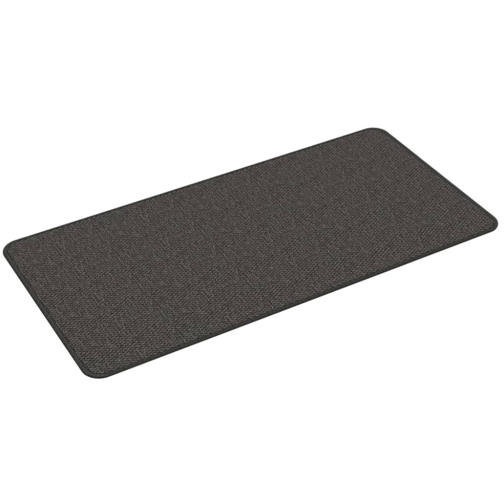 vidaXL Χαλί Διάδρομος Εμφάνιση Σιζάλ Ανθρακί 50 x 100 εκ.