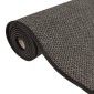 vidaXL Χαλί Διάδρομος Εμφάνιση Σιζάλ Ανθρακί 50 x 300 εκ.