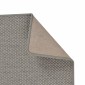 vidaXL Χαλί Διάδρομος Εμφάνιση Σιζάλ Ασημί 50 x 100 εκ.