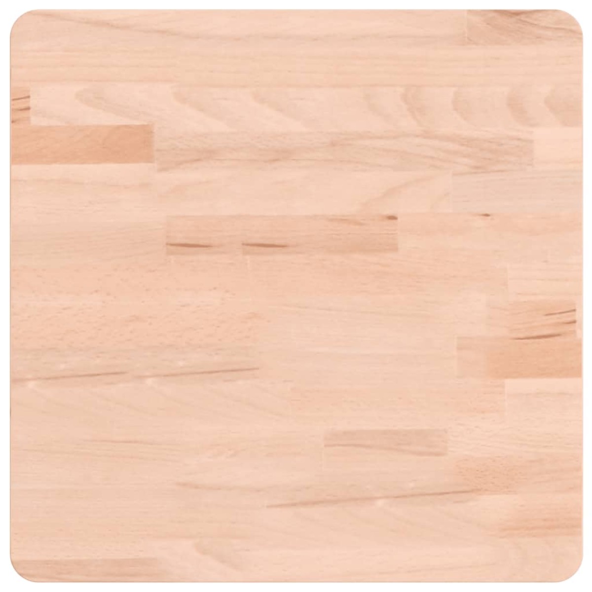 vidaXL Επιφάνεια Τραπεζιού Τετράγωνη 40x40x4 εκ. Μασίφ Ξύλο Οξιάς