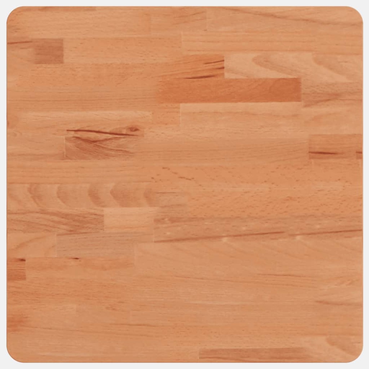 vidaXL Επιφάνεια Τραπεζιού Τετράγωνη 40x40x2,5 εκ. Μασίφ Ξύλο Οξιάς