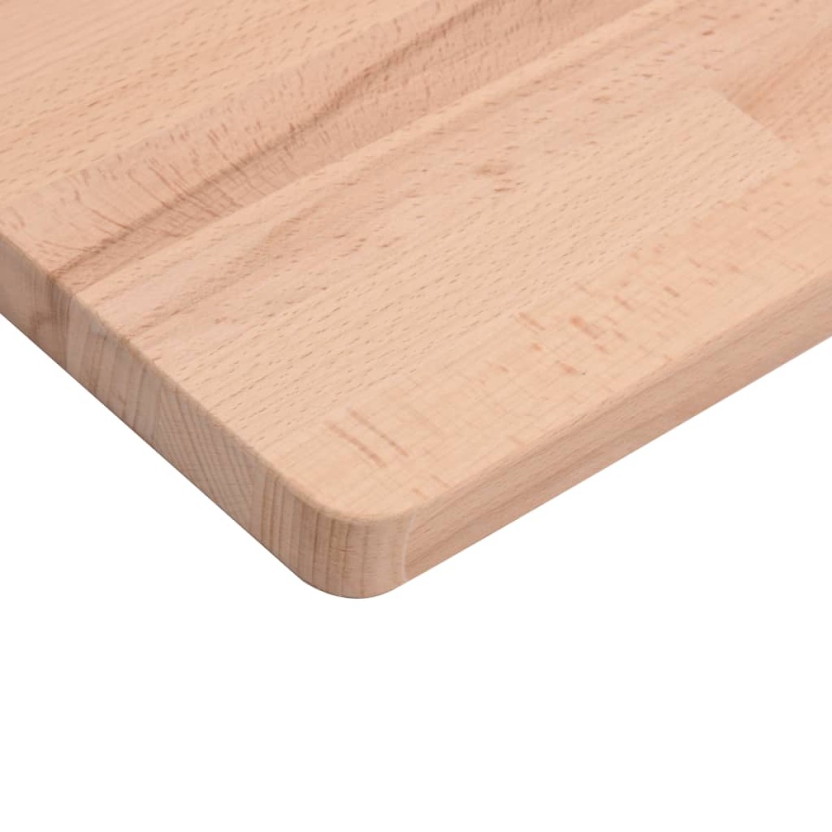 vidaXL Πάγκος Μπάνιου 80x40x2,5 εκ. από Μασίφ Ξύλο Οξιάς