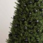 vidaXL Σετ Μπάλες Χριστουγεννιάτικες 111 τεμ. Μαύρο από Πολυστυρένιο