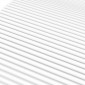 vidaXL Στρώμα Αφρού Σκληρότητα H2 H3 Λευκό 120 x 200 εκ.