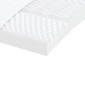 vidaXL Στρώμα Αφρού 7 Ζωνών Σκληρότητα 20 ILD Λευκό 90 x 190 εκ.