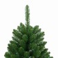 vidaXL Χριστουγεννιάτικο Δέντρο Τεχνητό Αρθρωτό Με Βάση Πράσινο 120εκ.
