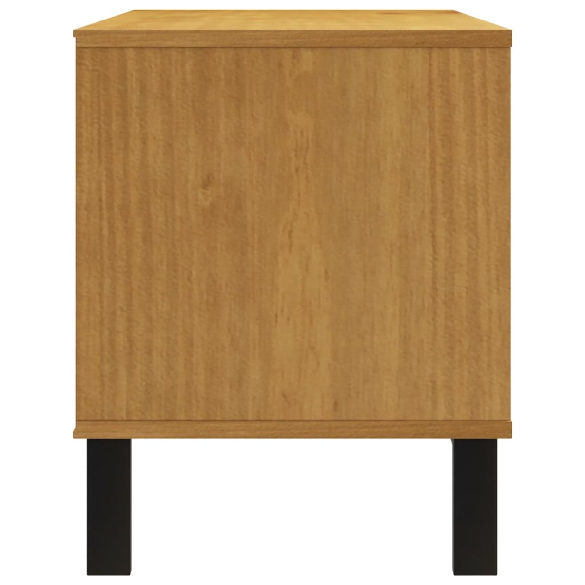 vidaXL Έπιπλο Τηλεόρασης FLAM 110 x 40 x 50 εκ. από Μασίφ Ξύλο Πεύκου