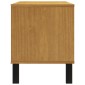 vidaXL Έπιπλο Τηλεόρασης FLAM 110 x 40 x 50 εκ. από Μασίφ Ξύλο Πεύκου