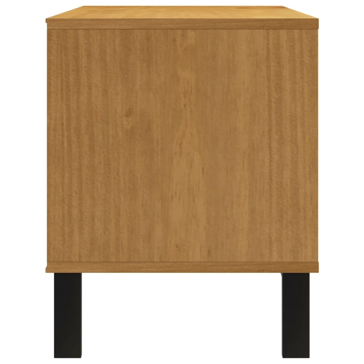 vidaXL Έπιπλο Τηλεόρασης FLAM 110 x 40 x 50 εκ. από Μασίφ Ξύλο Πεύκου