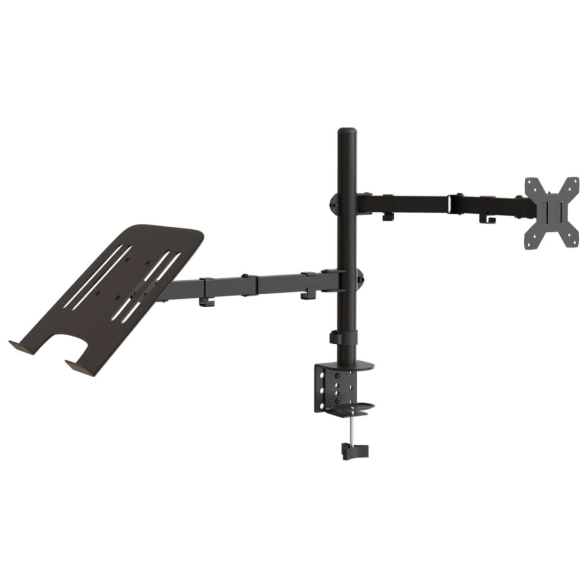 vidaXL Βάση Οθόνης VESA Μαύρη 75/100 χιλ. από Ατσάλι