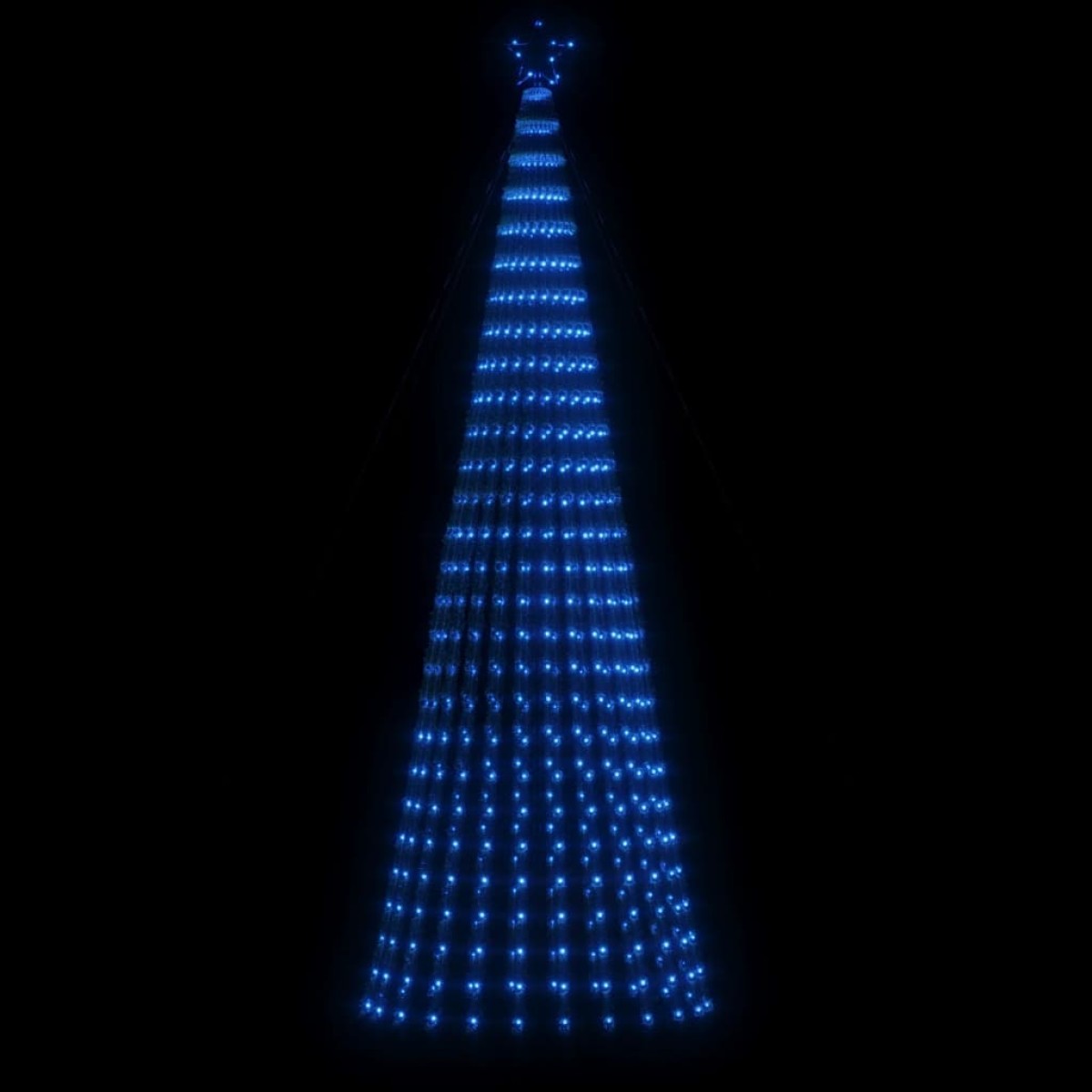 vidaXL Φωτιστικό Χριστουγεννιάτικο Δέντρο 688 LED Μπλε 300 εκ.