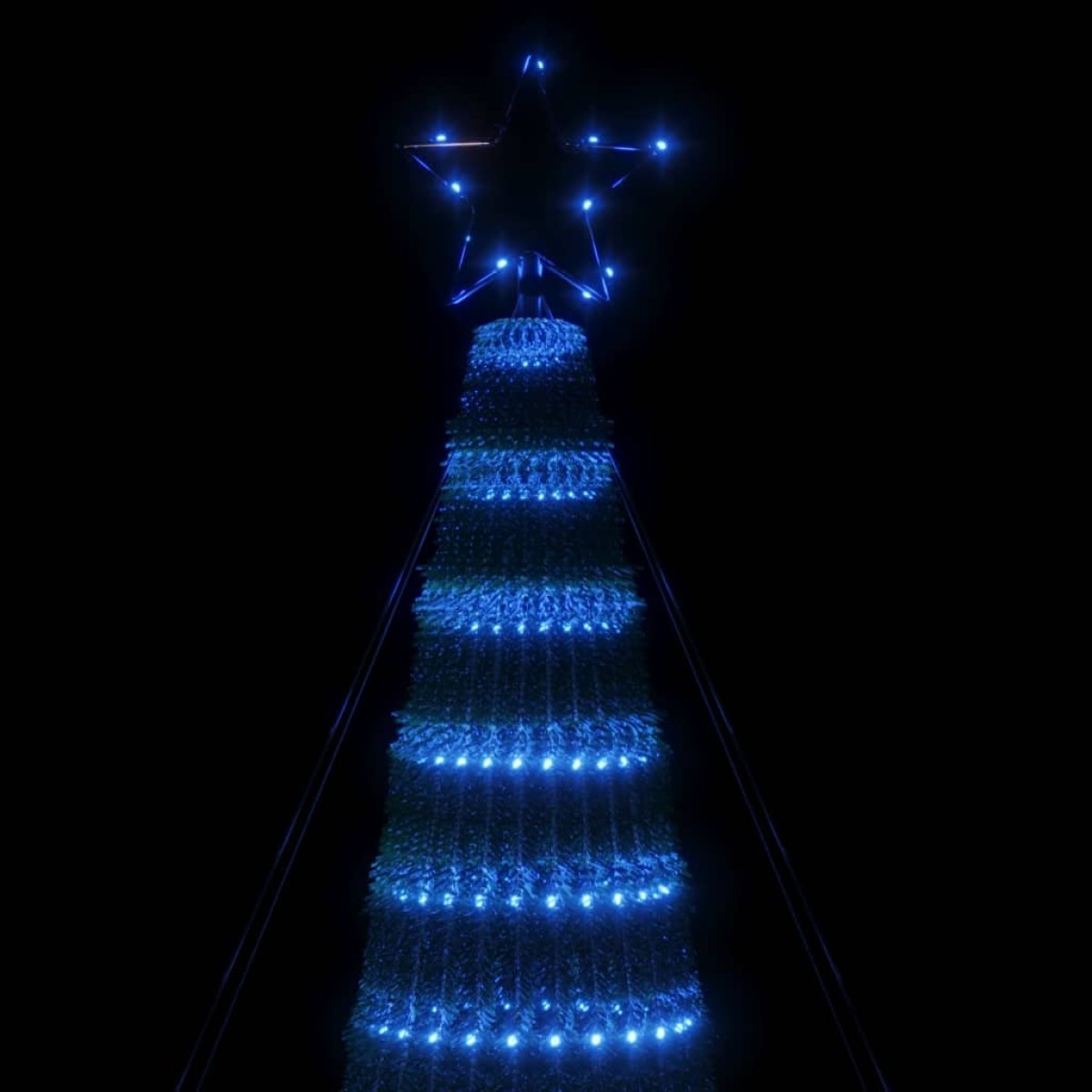 vidaXL Φωτιστικό Χριστουγεννιάτικο Δέντρο 688 LED Μπλε 300 εκ.
