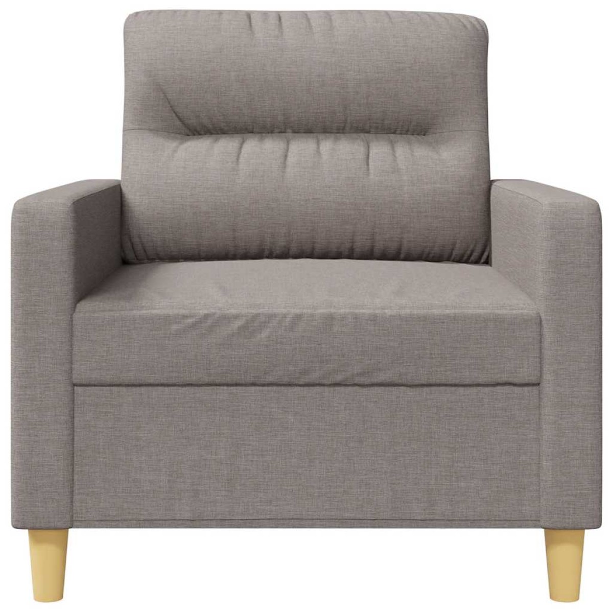 vidaXL Πολυθρόνα Taupe 60 εκ. Υφασμάτινη