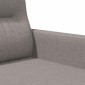 vidaXL Πολυθρόνα Taupe 60 εκ. Υφασμάτινη