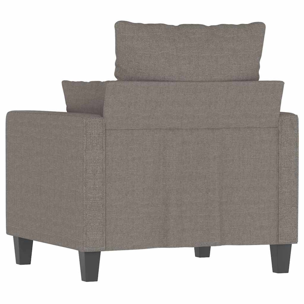 vidaXL Πολυθρόνα Taupe 60 εκ. Υφασμάτινη