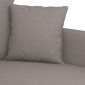 vidaXL Πολυθρόνα Taupe 60 εκ. Υφασμάτινη