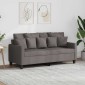 vidaXL Καναπές Διθέσιος Taupe 140 εκ. Υφασμάτινος