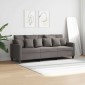 vidaXL Καναπές Τριθέσιος Taupe 180 εκ. Υφασμάτινος