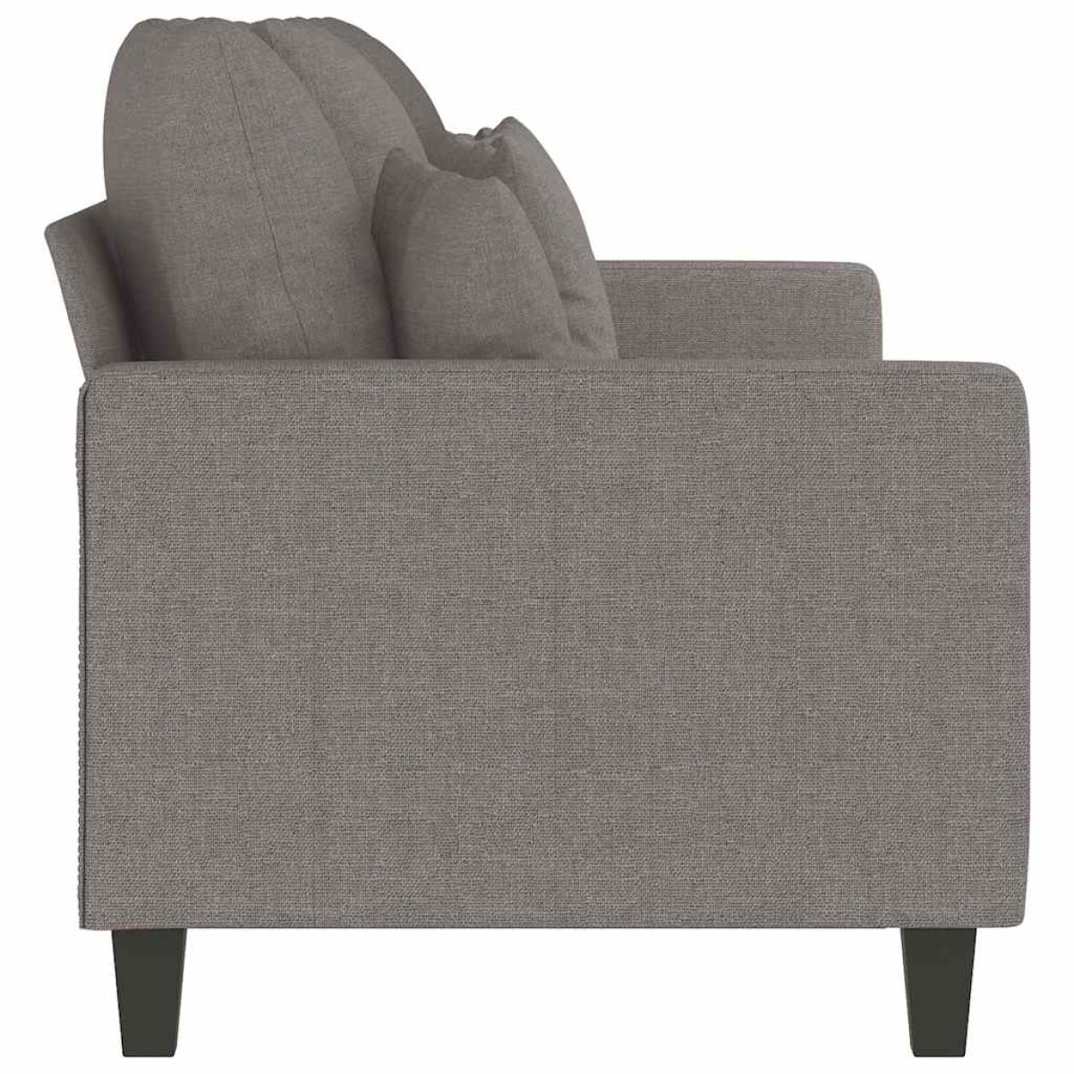 vidaXL Καναπές Τριθέσιος Taupe 180 εκ. Υφασμάτινος
