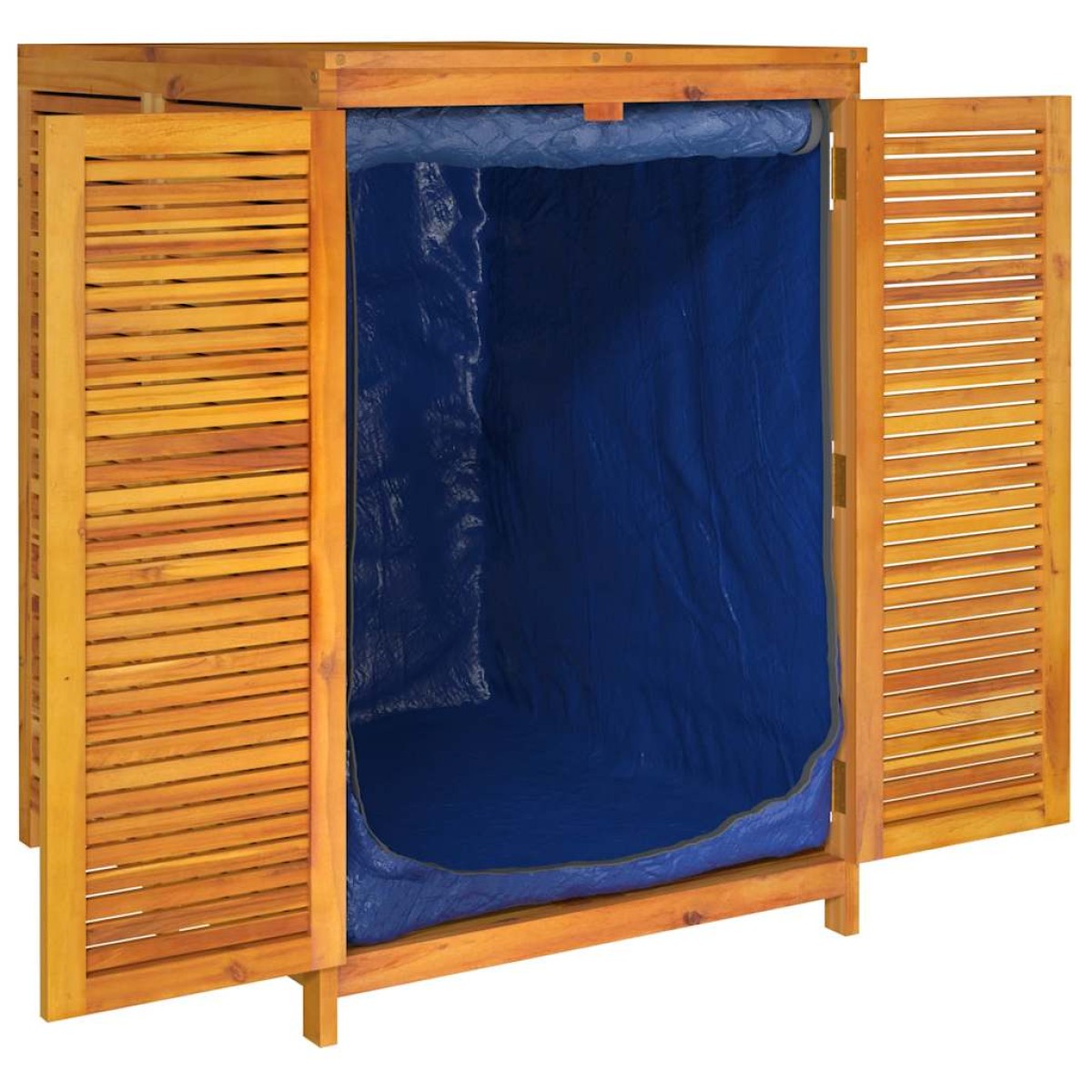 vidaXL Μπαούλο Αποθήκευσης Κήπου 70x87x104 εκ. από Μασίφ Ξύλο Ακακίας