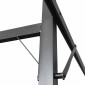 vidaXL Πέργκολα με Πτυσσόμενη Οροφή Ανθρακί 295 x 292 x 230 εκ.