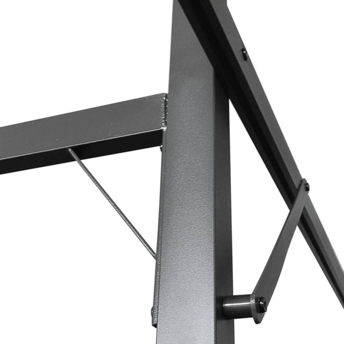 vidaXL Πέργκολα με Πτυσσόμενη Οροφή Taupe 589 x 292 x 230 εκ.