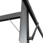 vidaXL Πέργκολα με Πτυσσόμενη Οροφή Taupe 589 x 292 x 230 εκ.