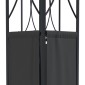 vidaXL Κιόσκι με Οροφή Ανθρακί 400 x 300 x 270 εκ. από Ατσάλι