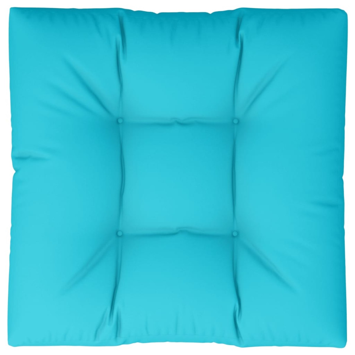 vidaXL Μαξιλάρι Παλέτας Τιρκουάζ 80 x 80 x 12 εκ. Υφασμάτινο