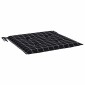 vidaXL Μαξιλάρια Καρέκλας 6 τεμ. Μαύρο Καρό 40 x 40 x 3 εκ. Υφασμάτινα